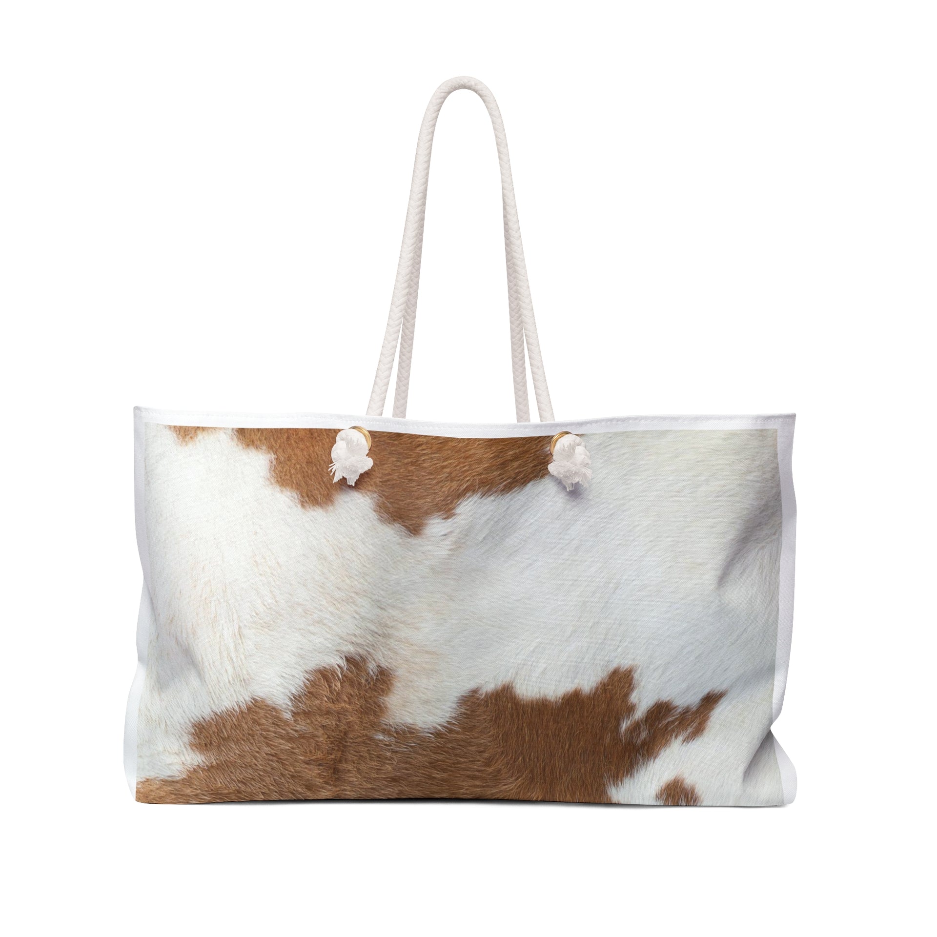 12+ Cow Print Tote Bag