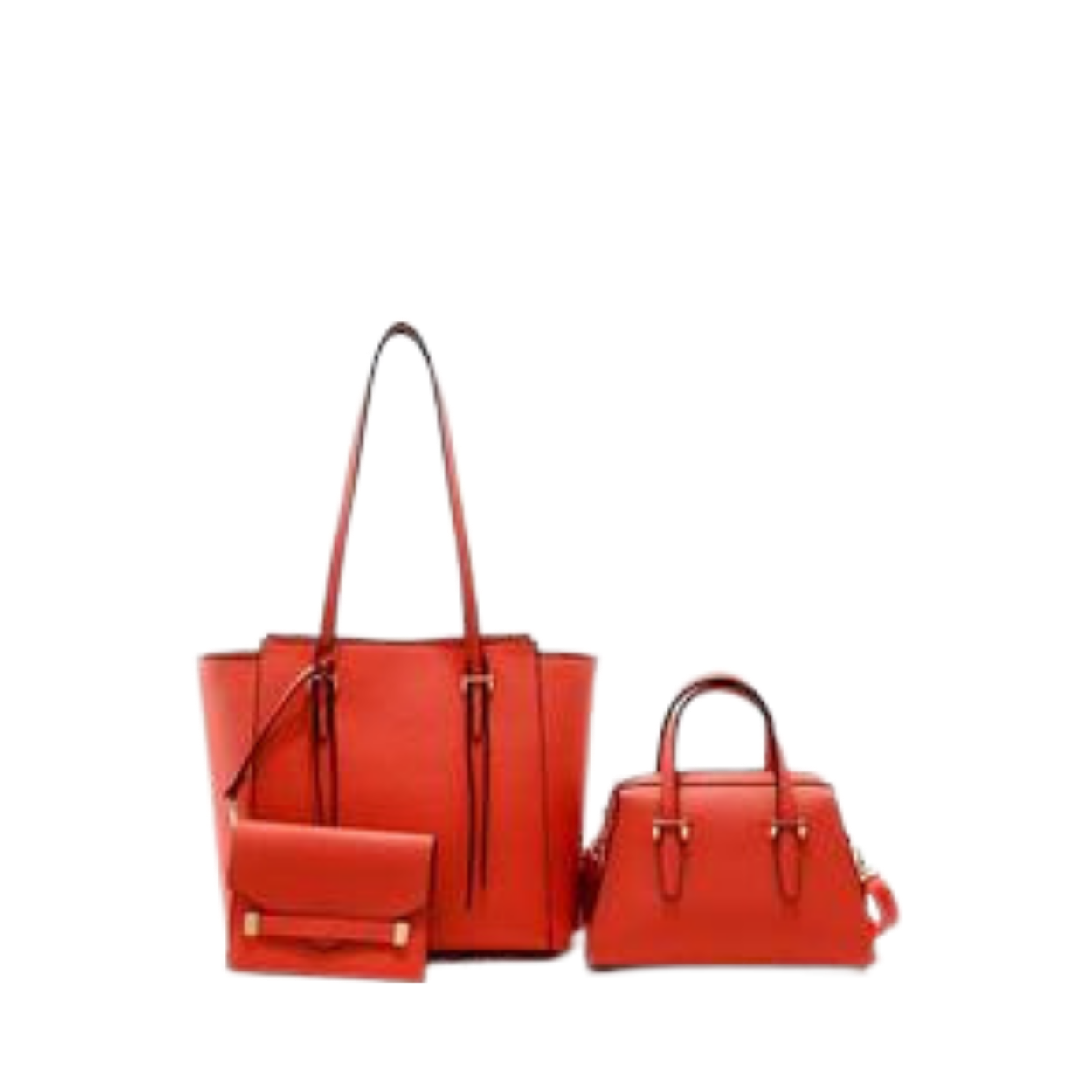 Large Tote with Bag and Clutch