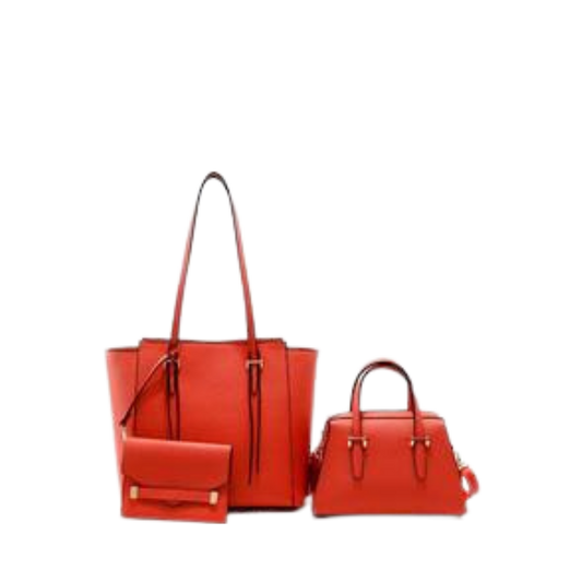 Large Tote with Bag and Clutch