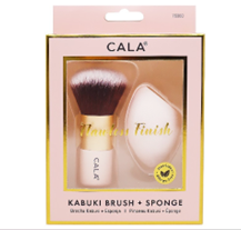 Kabuki Brush and Sponge Set