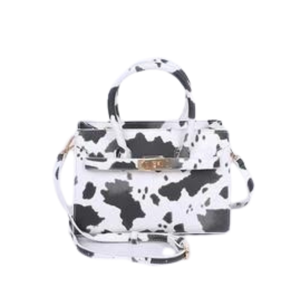 Cow Print Purse