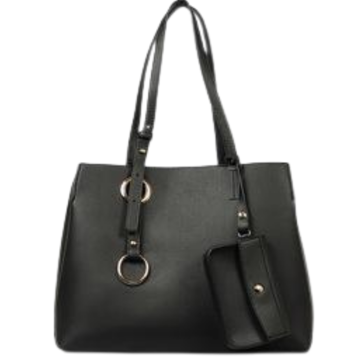 Shoulder Bag with Zip Closure