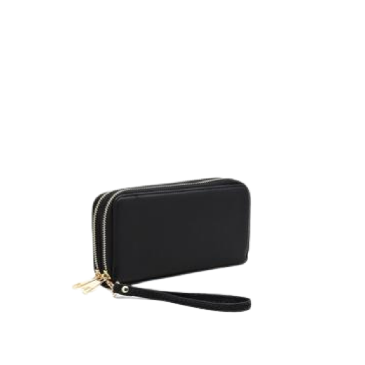 Double Zip Around Wallet Wristlet