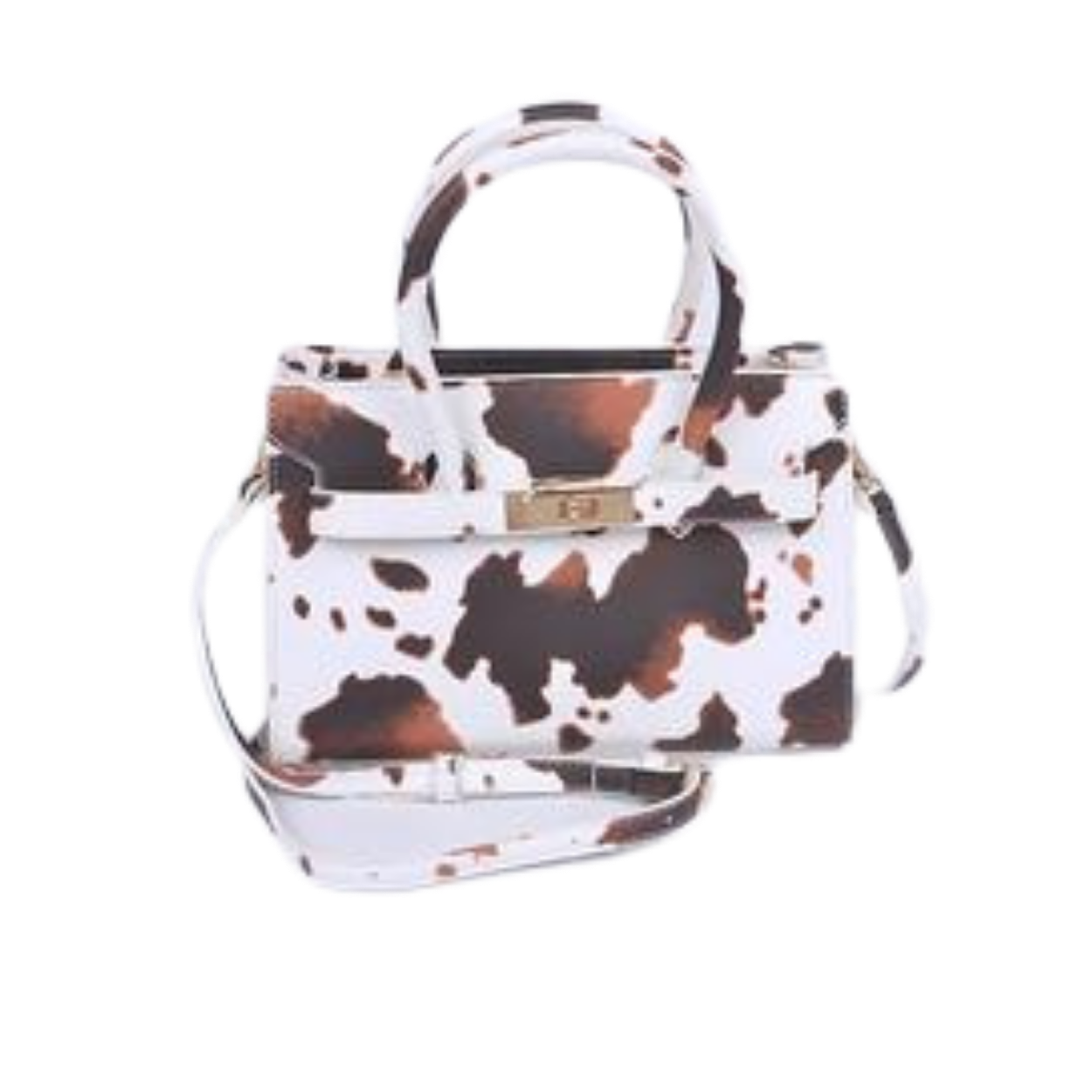 Cow Print Purse