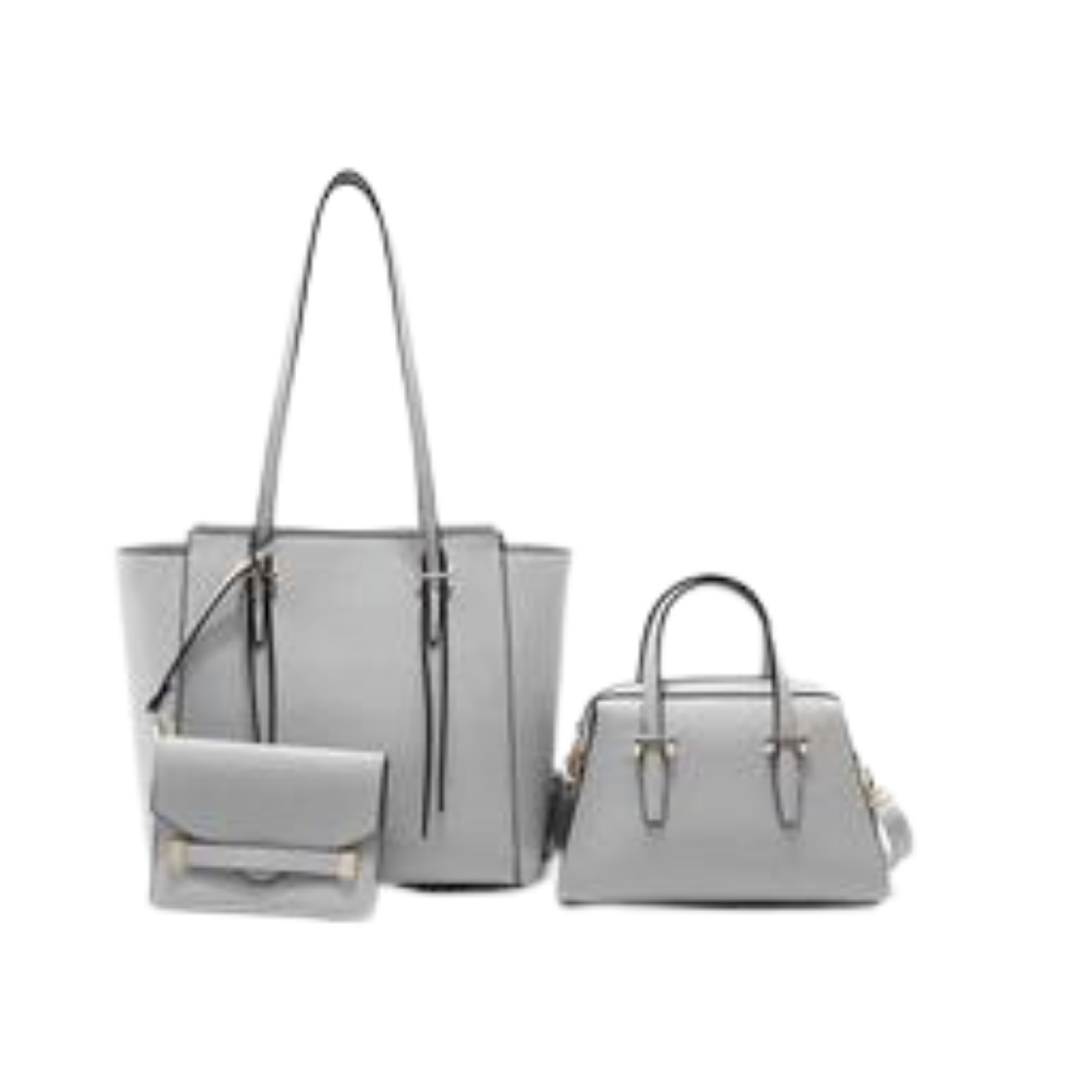 Large Tote with Bag and Clutch